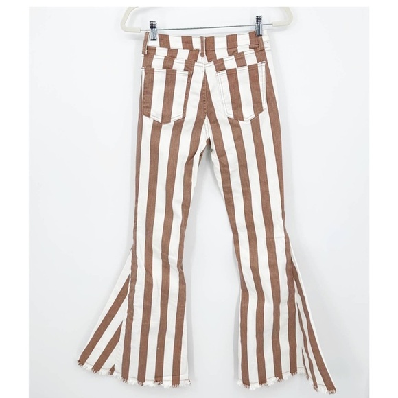Saints and heart striped flare pants size S - Picture 2 of 6